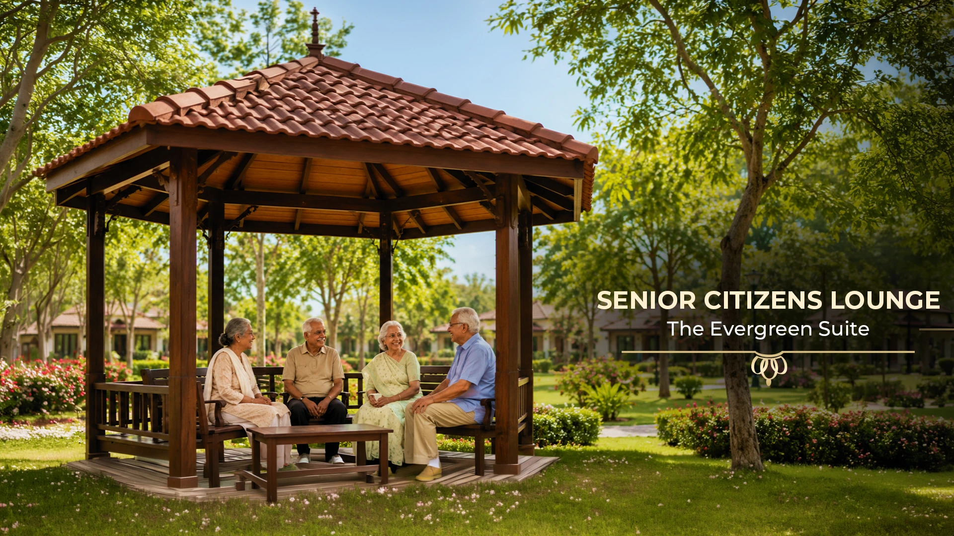 Arvind Properties - SENIOR CITIZENS LOUNGE